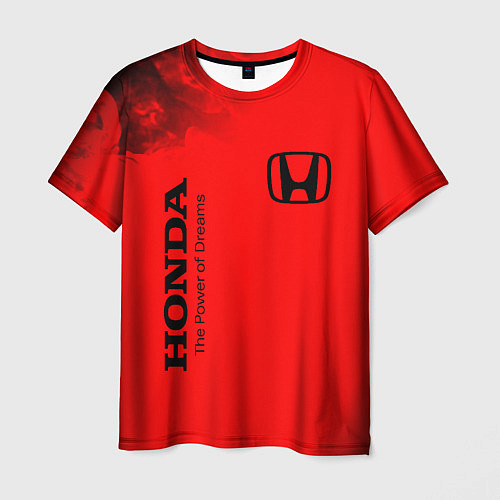Мужская футболка HONDA DREAMS - Огонь / 3D-принт – фото 1