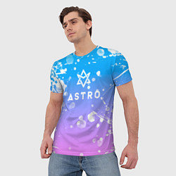 Футболка мужская Astro, цвет: 3D-принт — фото 2