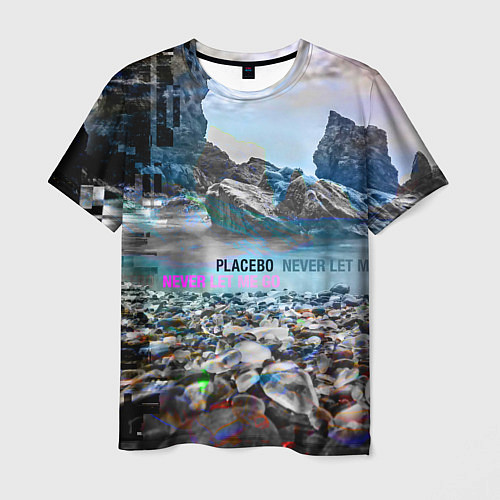 Мужская футболка Placebo - Never Let Me Go / 3D-принт – фото 1