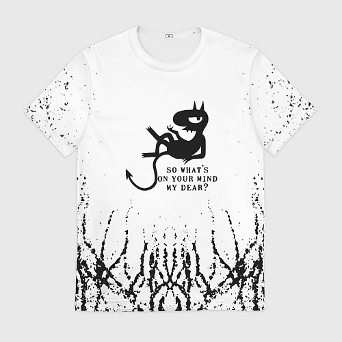 Мужская футболка DISENCHANTMENT LUCI / 3D-принт – фото 1