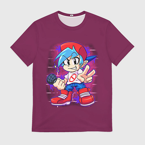 Мужская футболка Бойфренд Boyfriend FNF / 3D-принт – фото 1