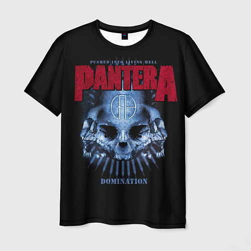 Мужская футболка Pantera Domination / 3D-принт – фото 1
