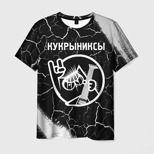 Мужская футболка Кукрыниксы - КОТ - Краски / 3D-принт – фото 1