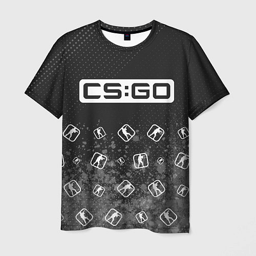 Мужская футболка CS GO Арт / 3D-принт – фото 1