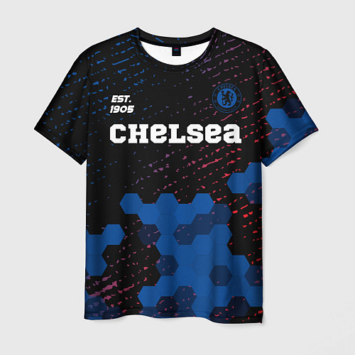 Мужская футболка CHELSEA Chelsea Est 1905 Графика / 3D-принт – фото 1