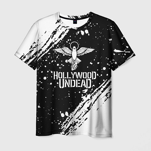 Мужская футболка Hollywood undead / 3D-принт – фото 1