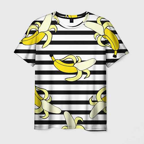 Мужская футболка Banana pattern Summer / 3D-принт – фото 1