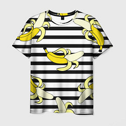 Футболка мужская Banana pattern Summer, цвет: 3D-принт