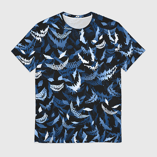 Мужская футболка Drain monsters / 3D-принт – фото 1