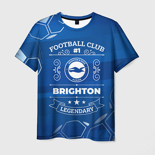 Мужская футболка Brighton FC 1 / 3D-принт – фото 1