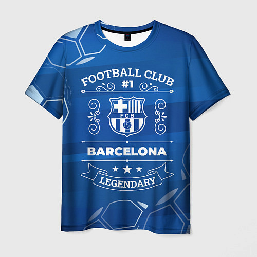 Мужская футболка Barcelona FC 1 / 3D-принт – фото 1