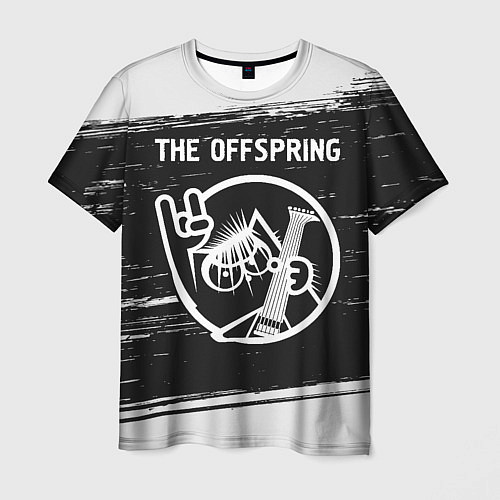 Мужская футболка The Offspring КОТ Краска / 3D-принт – фото 1
