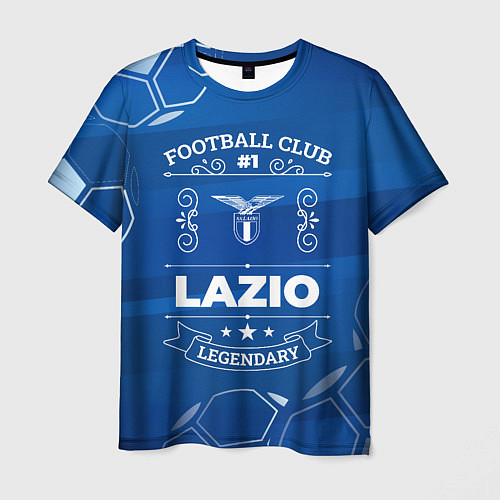 Мужская футболка Lazio FC 1 / 3D-принт – фото 1
