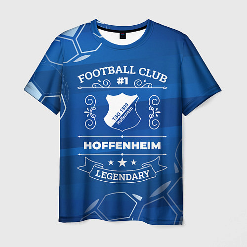 Мужская футболка Hoffenheim Football Club / 3D-принт – фото 1