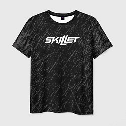 Футболка мужская Skillet Скиллет Logotip, цвет: 3D-принт