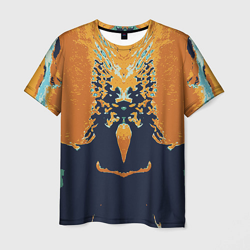 Мужская футболка Абстрактный,цветной узор Abstraction / 3D-принт – фото 1