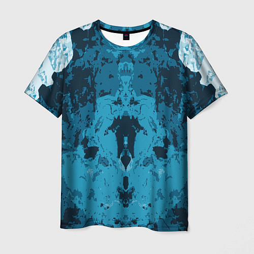 Мужская футболка Абстрактный графический узор Abstraction / 3D-принт – фото 1