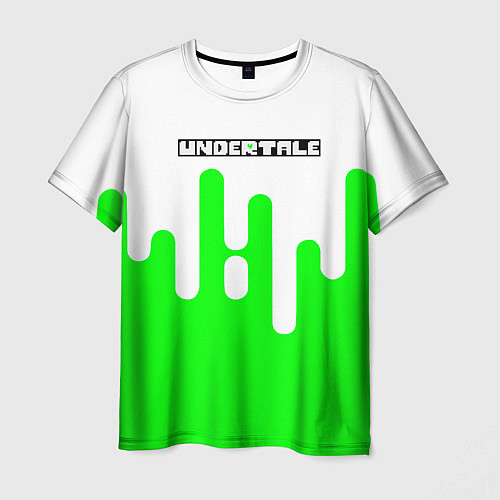 Мужская футболка Undertale андертейл логотип / 3D-принт – фото 1