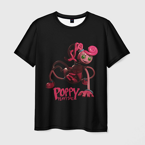 Мужская футболка Poppy Playtime - Chapter 2 Мама длинные ноги Mommy / 3D-принт – фото 1
