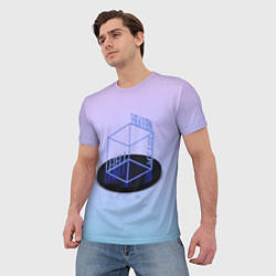 Футболка мужская Куб жизни, цвет: 3D-принт — фото 2