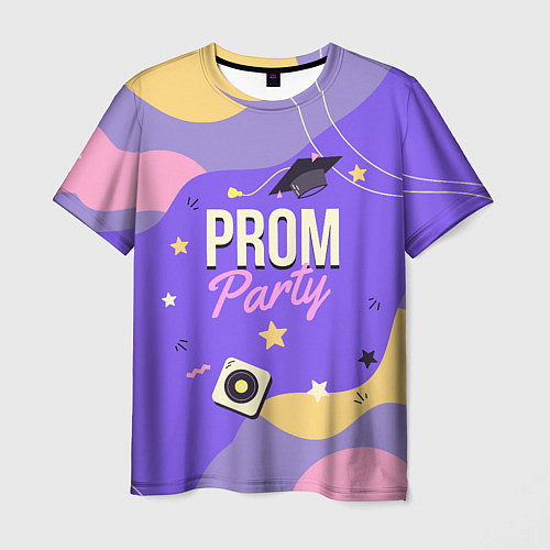 Мужская футболка Prom party / 3D-принт – фото 1