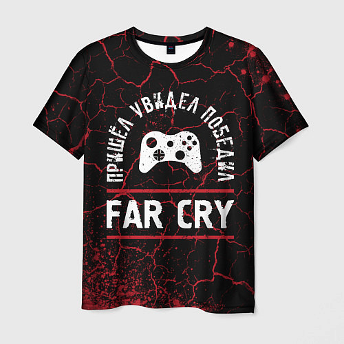 Мужская футболка Far Cry Победил / 3D-принт – фото 1