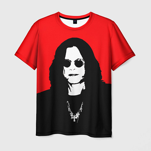 Мужская футболка OZZY OSBOURNE ОЗЗИ ОСБОРН / 3D-принт – фото 1