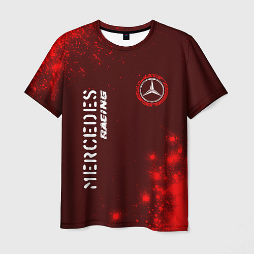 Мужская футболка MERCEDES Mercedes Racing Арт / 3D-принт – фото 1