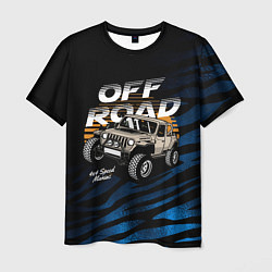 Футболка мужская OFF - ROAD Внедорожник, цвет: 3D-принт