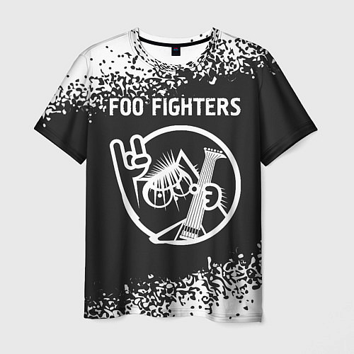 Мужская футболка Foo Fighters КОТ Арт / 3D-принт – фото 1
