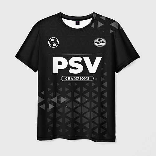Мужская футболка PSV Champions Uniform / 3D-принт – фото 1