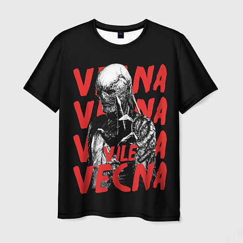 Мужская футболка VILE VECNA / 3D-принт – фото 1