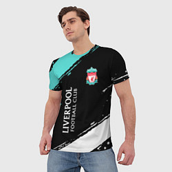 Футболка мужская Liverpool footba lclub, цвет: 3D-принт — фото 2