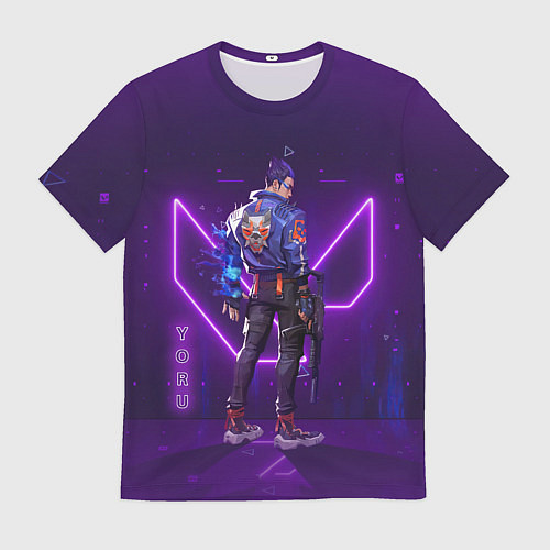 Мужская футболка YORU VALORANT / 3D-принт – фото 1