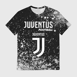 Футболка мужская ЮВЕНТУС Football Краска, цвет: 3D-принт