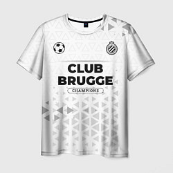 Футболка мужская Club Brugge Champions Униформа, цвет: 3D-принт