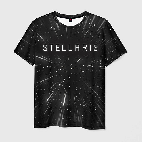 Мужская футболка Stellaris WARP / 3D-принт – фото 1