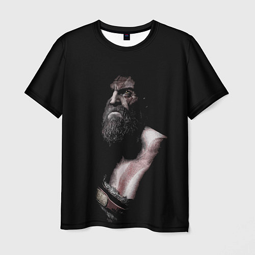 Мужская футболка Кратос Kratos / 3D-принт – фото 1