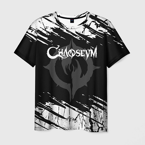 Мужская футболка Chaoseum Logo Grunge / 3D-принт – фото 1