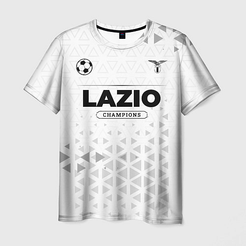 Мужская футболка Lazio Champions Униформа / 3D-принт – фото 1