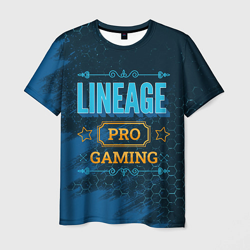 Мужская футболка Игра Lineage: PRO Gaming / 3D-принт – фото 1