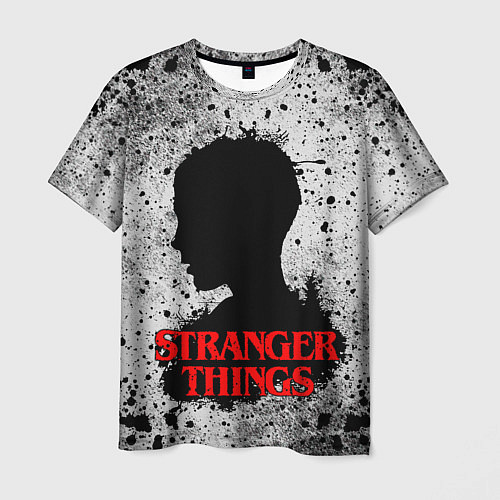 Мужская футболка Очень странные дела Stranger things / 3D-принт – фото 1