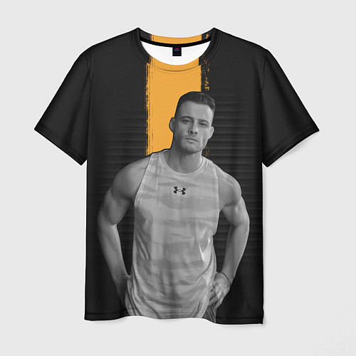Мужская футболка Kerem Bursin / 3D-принт – фото 1