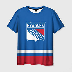 Футболка мужская New York Rangers Панарин, цвет: 3D-принт