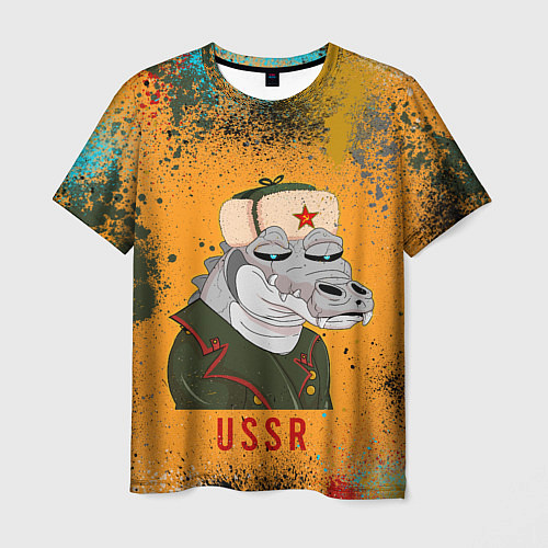 Мужская футболка Nft token art USSR / 3D-принт – фото 1