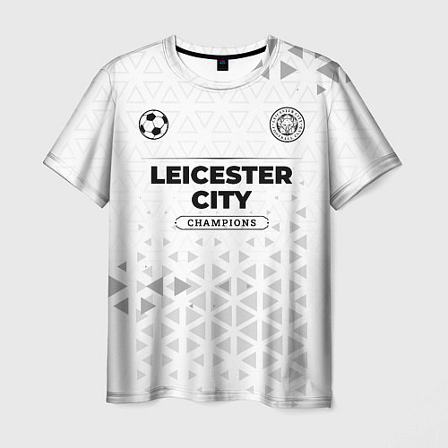 Мужская футболка Leicester City Champions Униформа / 3D-принт – фото 1