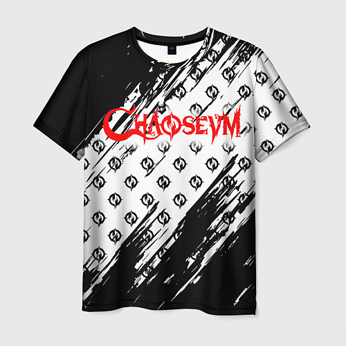 Мужская футболка Chaoseum Pattern Logo / 3D-принт – фото 1