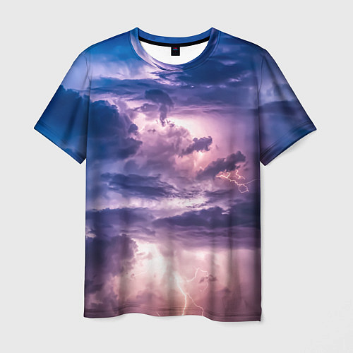 Мужская футболка Stormy sky / 3D-принт – фото 1