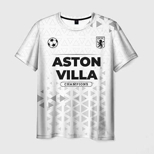 Мужская футболка Aston Villa Champions Униформа / 3D-принт – фото 1