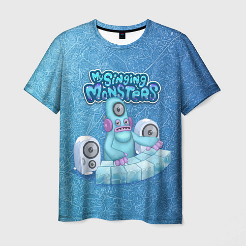 Мужская футболка My singing monsters ДИДЖ Deedge / 3D-принт – фото 1